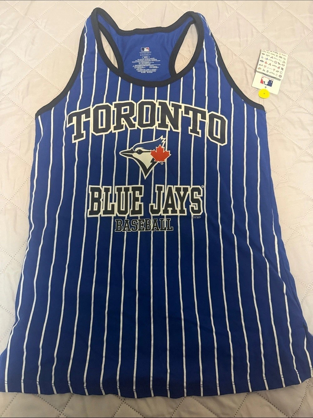 MLB Toronto Blue Jays Baseball Tank Top NWT